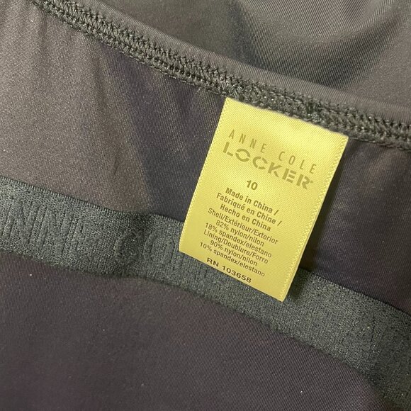 Sz 10 Anne Cole Women's Shirred Swimsuit - Picture 4 of 10